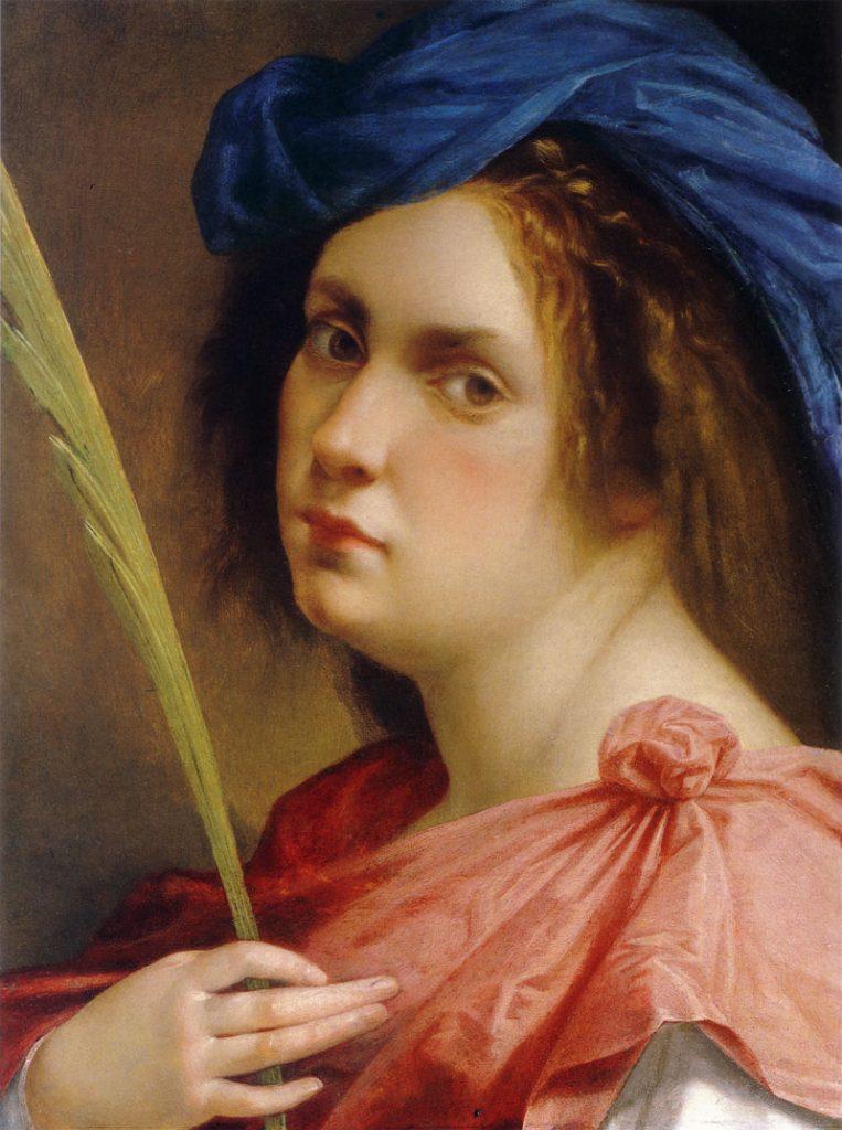 Artemisia Gentileschi Autoritratto