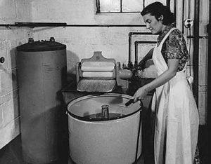 La prima lavatrice italiana fu progettata a Napoli