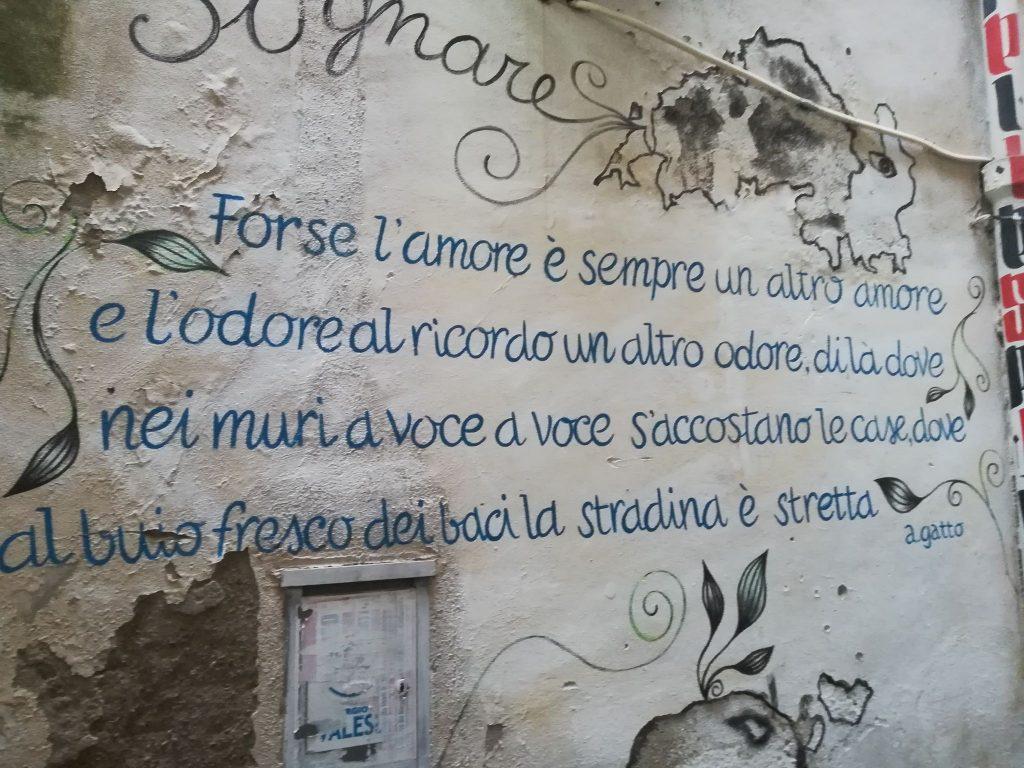 Salerno: i muri che danno voce ad Alfonso Gatto 2 Alfonso gatto poesia